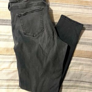Grey skinny jeans size 14